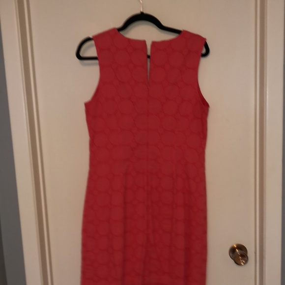 Coral coloured shift dress - Picture 4 of 4